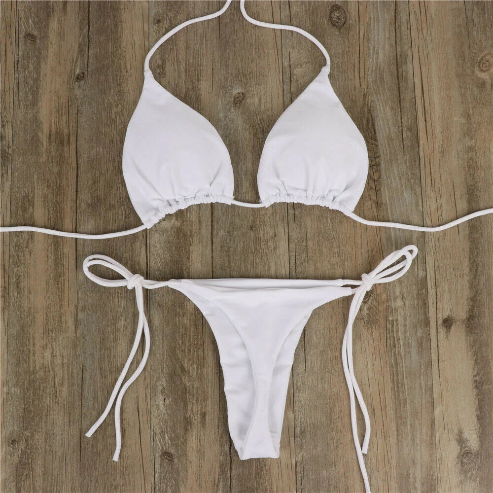 Women Bikini Set Sexy Side Tie